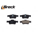 BRECK Bremsbelagsatz, Scheibenbremse